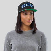 Cappello Ricamatato Visiera Piatta Pustaz