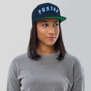 Cappello Ricamatato Visiera Piatta Pustaz