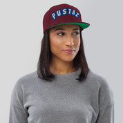 Cappello Ricamatato Visiera Piatta Pustaz