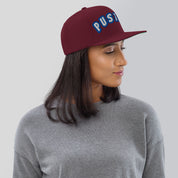 Cappello Ricamatato Visiera Piatta Pustaz
