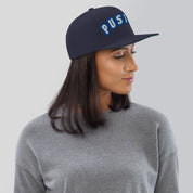 Cappello Ricamatato Visiera Piatta Pustaz