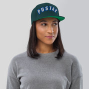 Cappello Ricamatato Visiera Piatta Pustaz