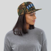 Cappello Ricamatato Visiera Piatta Pustaz