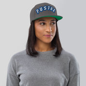Cappello Ricamatato Visiera Piatta Pustaz