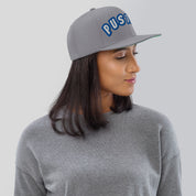 Cappello Ricamatato Visiera Piatta Pustaz