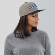 Cappello Ricamatato Visiera Piatta Pustaz