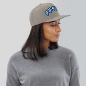 Cappello Ricamatato Visiera Piatta Pustaz