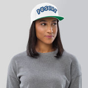 Cappello Ricamatato Visiera Piatta Pustaz