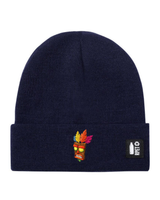 Cappello a Maglia in RPET Riciclato – Morbido e Caldo – Linea Sostenibile Naturaleine – Design Ricamato Aku Aku