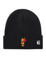 Cappello a Maglia in RPET Riciclato – Morbido e Caldo – Linea Sostenibile Naturaleine – Design Ricamato Aku Aku