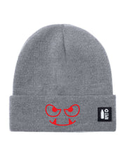 Cappello a Maglia in RPET Riciclato – Morbido e Caldo – Linea Sostenibile Naturaleine – Design Ricamato Monster Face-Biiply
