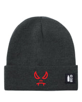 Cappello a Maglia in RPET Riciclato – Morbido e Caldo – Linea Sostenibile Naturaleine – Design Ricamato Vampiro