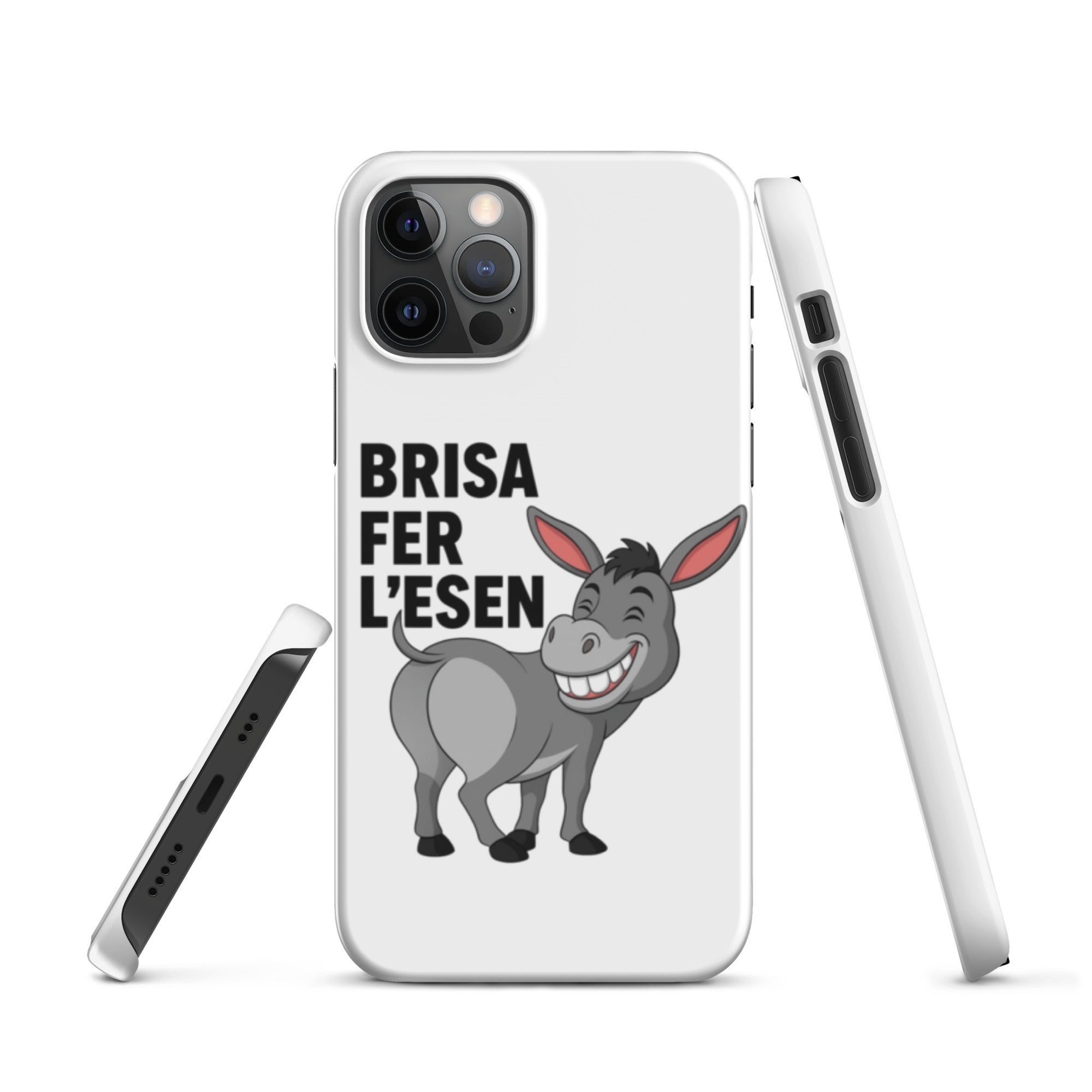 Cover Resistente e Compatibile con Ricarica Wireless iPhone – Brisa Fer L'esen