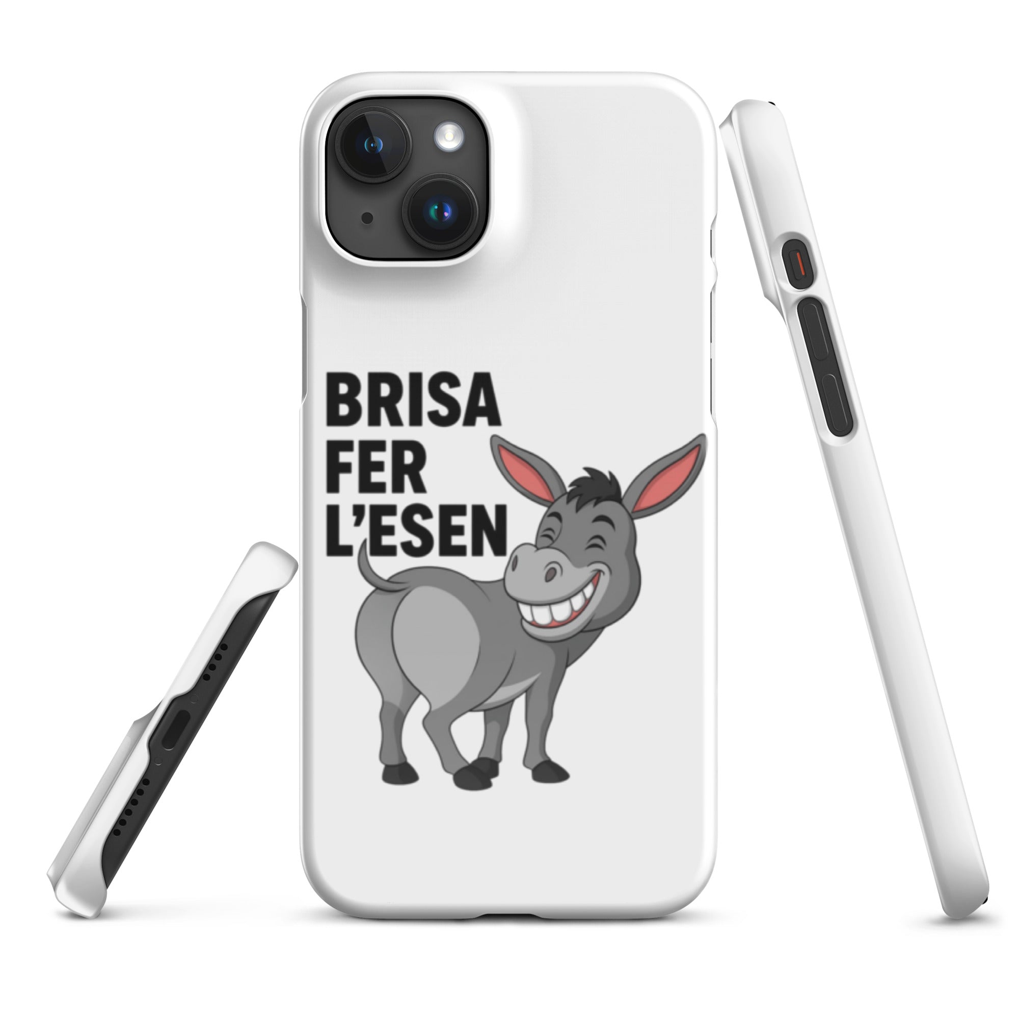 Cover Resistente e Compatibile con Ricarica Wireless iPhone – Brisa Fer L'esen
