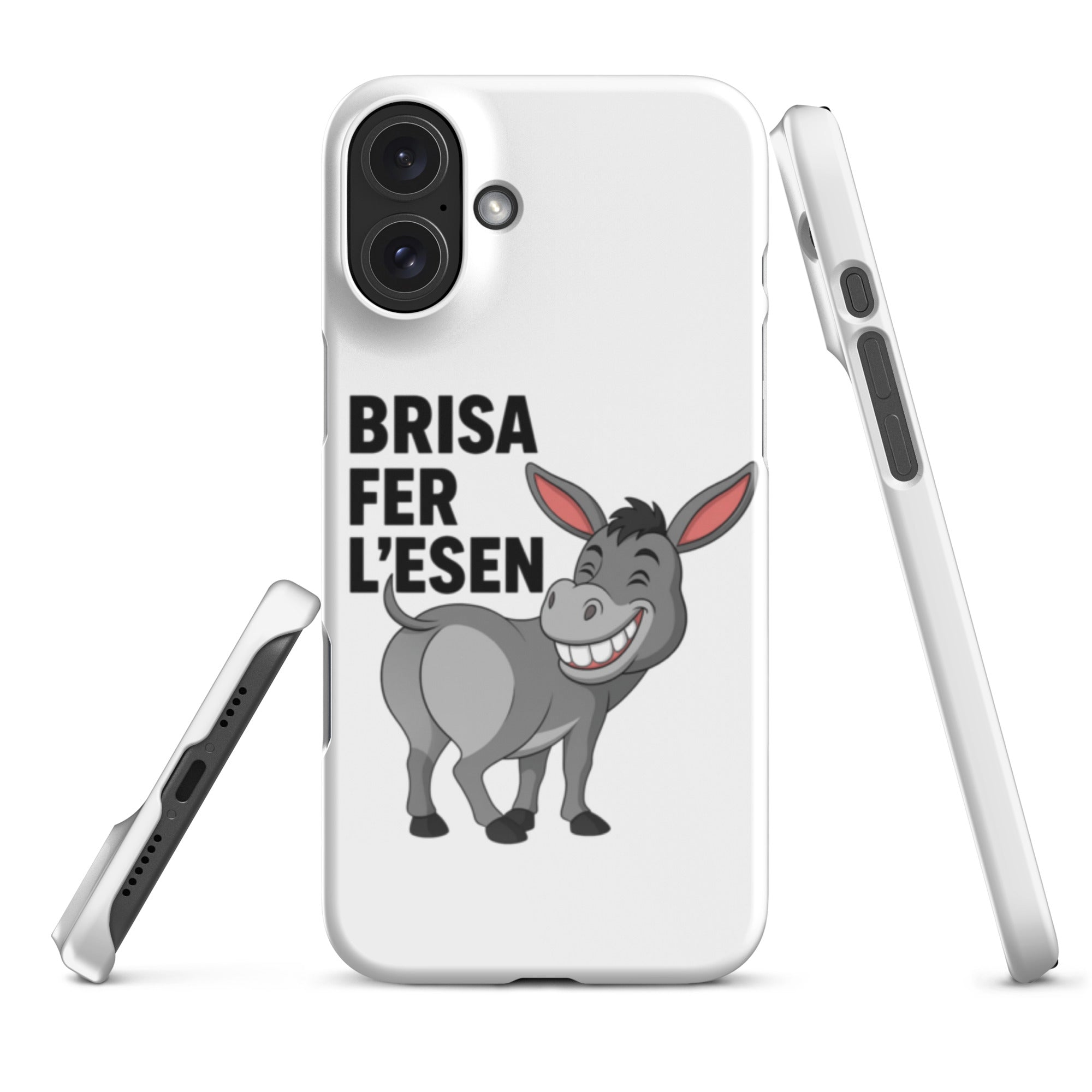 Cover Resistente e Compatibile con Ricarica Wireless iPhone – Brisa Fer L'esen
