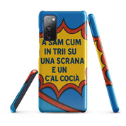 Cover Resistente e Sottile Samsung - Compatibile con Ricarica Wireless - A Sam Cum