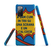 Cover Resistente e Sottile Samsung - Compatibile con Ricarica Wireless - A Sam Cum