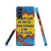 Cover Resistente e Sottile Samsung - Compatibile con Ricarica Wireless - A Sam Cum