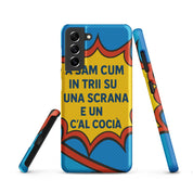 Cover Resistente e Sottile Samsung - Compatibile con Ricarica Wireless - A Sam Cum
