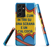 Cover Resistente e Sottile Samsung - Compatibile con Ricarica Wireless - A Sam Cum
