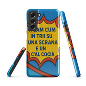 Cover Resistente e Sottile Samsung - Compatibile con Ricarica Wireless - A Sam Cum