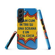 Cover Resistente e Sottile Samsung - Compatibile con Ricarica Wireless - A Sam Cum