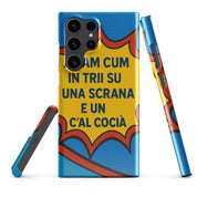Cover Resistente e Sottile Samsung - Compatibile con Ricarica Wireless - A Sam Cum