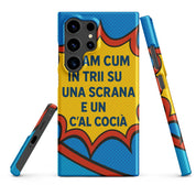 Cover Resistente e Sottile Samsung - Compatibile con Ricarica Wireless - A Sam Cum