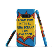 Cover Resistente e Sottile Samsung - Compatibile con Ricarica Wireless - A Sam Cum