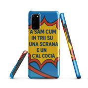 Cover Resistente e Sottile Samsung - Compatibile con Ricarica Wireless - A Sam Cum