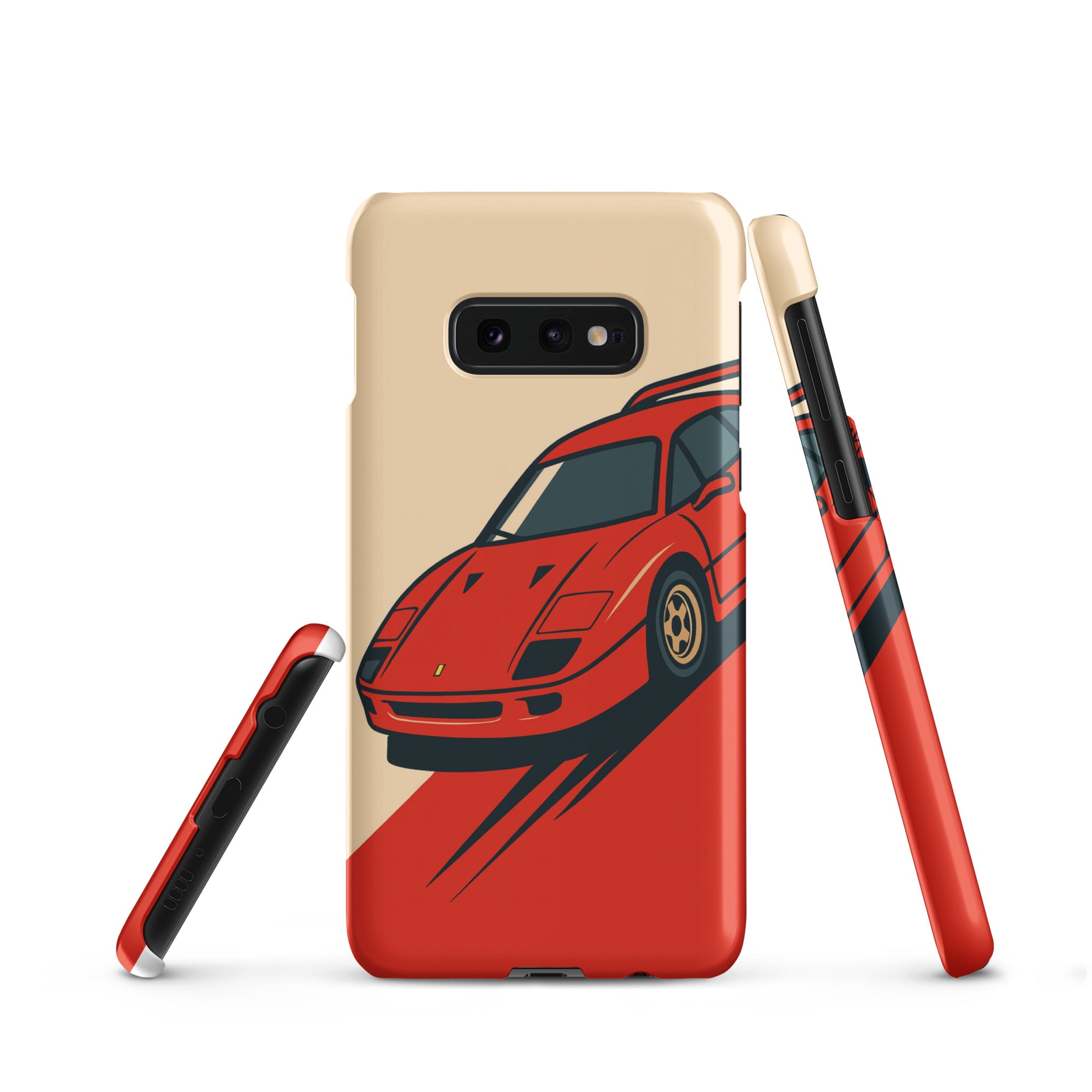 Cover Bianca Samsung® Testa Rossa