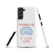 Cover Samsung Resistente – Compatibile con Ricarica Wireless – Design Airdrop Me-Biiply