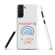 Cover Samsung Resistente – Compatibile con Ricarica Wireless – Design Airdrop Me-Biiply