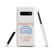 Cover Samsung Resistente – Compatibile con Ricarica Wireless – Design Airdrop Me-Biiply