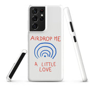 Cover Samsung Resistente – Compatibile con Ricarica Wireless – Design Airdrop Me-Biiply