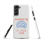 Cover Samsung Resistente – Compatibile con Ricarica Wireless – Design Airdrop Me-Biiply