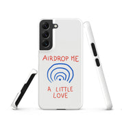 Cover Samsung Resistente – Compatibile con Ricarica Wireless – Design Airdrop Me-Biiply