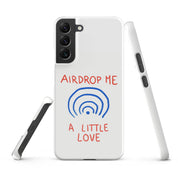 Cover Samsung Resistente – Compatibile con Ricarica Wireless – Design Airdrop Me-Biiply