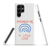 Cover Samsung Resistente – Compatibile con Ricarica Wireless – Design Airdrop Me-Biiply