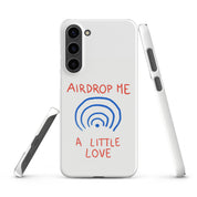 Cover Samsung Resistente – Compatibile con Ricarica Wireless – Design Airdrop Me-Biiply