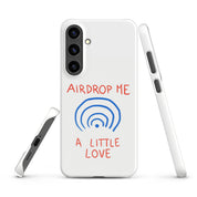 Cover Samsung Resistente – Compatibile con Ricarica Wireless – Design Airdrop Me-Biiply