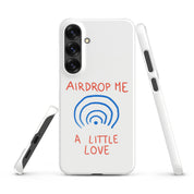 Cover Samsung Resistente – Compatibile con Ricarica Wireless – Design Airdrop Me-Biiply