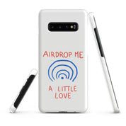 Cover Samsung Resistente – Compatibile con Ricarica Wireless – Design Airdrop Me-Biiply