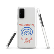 Cover Samsung Resistente – Compatibile con Ricarica Wireless – Design Airdrop Me-Biiply