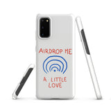 Samsung Durable Case – Compatible with Wireless Charging – AirDrop Me Design