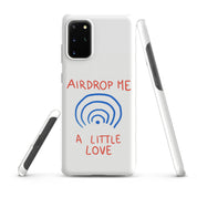 Cover Samsung Resistente – Compatibile con Ricarica Wireless – Design Airdrop Me-Biiply