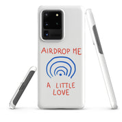 Cover Samsung Resistente – Compatibile con Ricarica Wireless – Design Airdrop Me-Biiply
