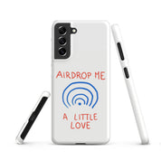 Cover Samsung Resistente – Compatibile con Ricarica Wireless – Design Airdrop Me-Biiply