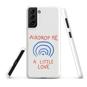 Cover Samsung Resistente – Compatibile con Ricarica Wireless – Design Airdrop Me-Biiply
