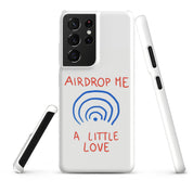 Cover Samsung Resistente – Compatibile con Ricarica Wireless – Design Airdrop Me-Biiply